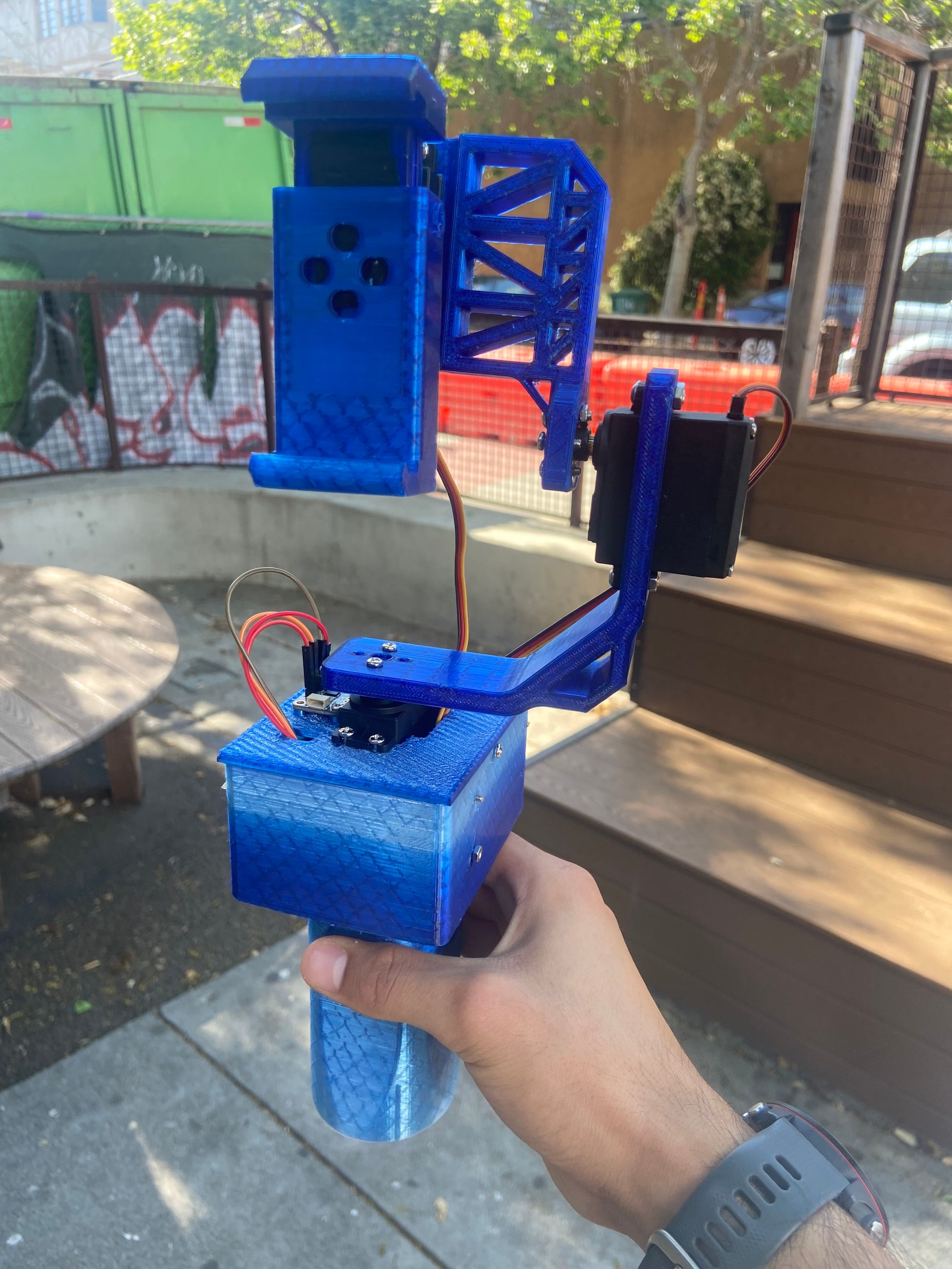 Final handheld phone gimbal prototype