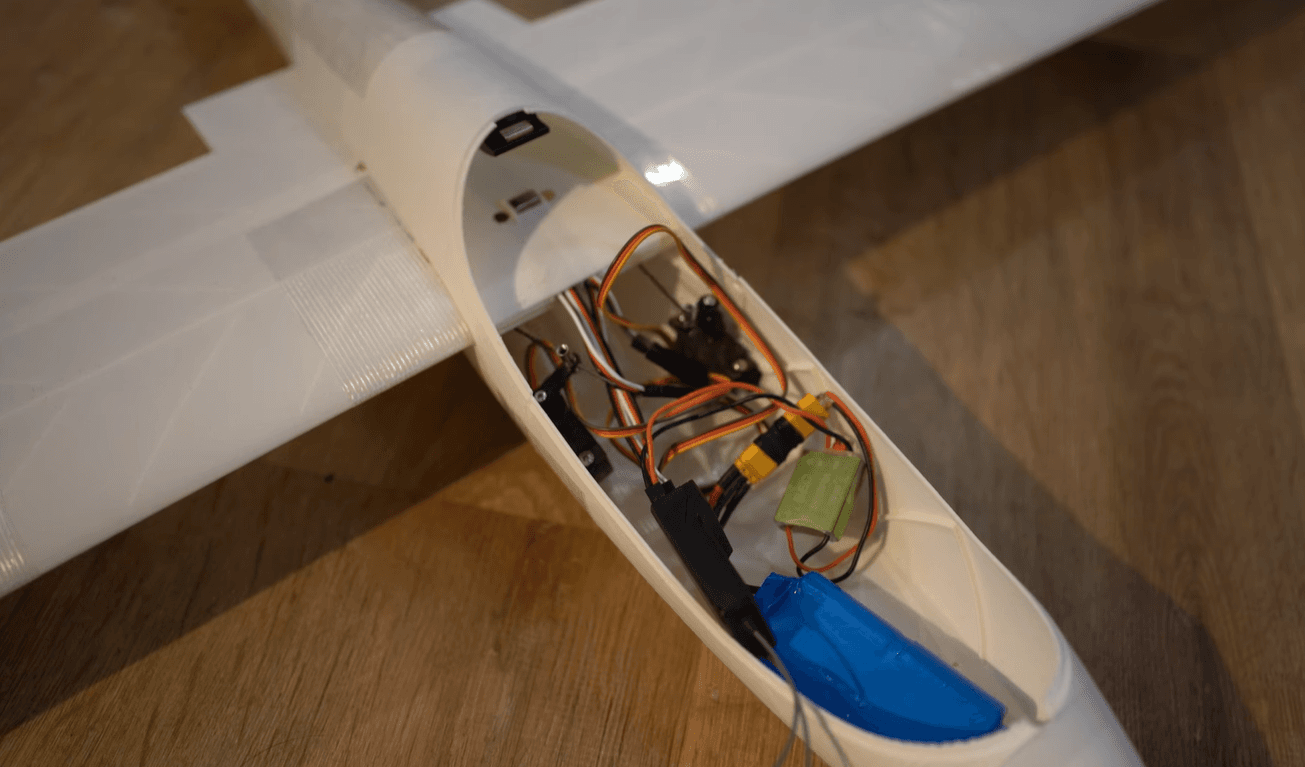 Team integrating electronics into the VTOL drone